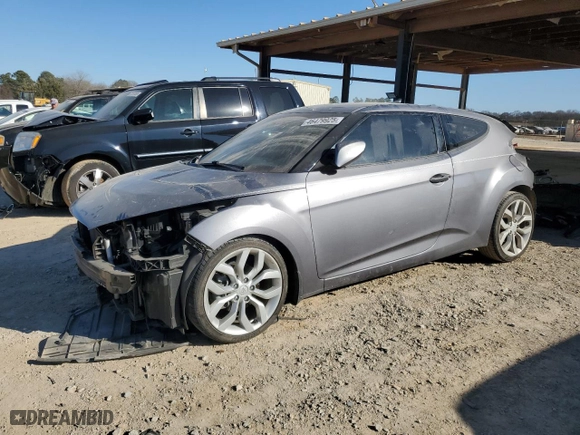 2015 Hyundai Veloster with VIN KMHTC6AD8FU242959, listed as a Copart auction lot 46479925 with 168,536 mi miles and Salvage Title. Bid and sale history available at carsss.com. Image 1.