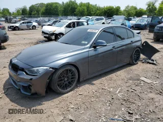 2014 BMW 3 Series 335i xDrive with VIN WBA3B9G59ENR91901, listed as a Copart auction lot 59386295 with 109,995 mi miles and Salvage title. Bid and sale history available at DreamBid. Image 1.