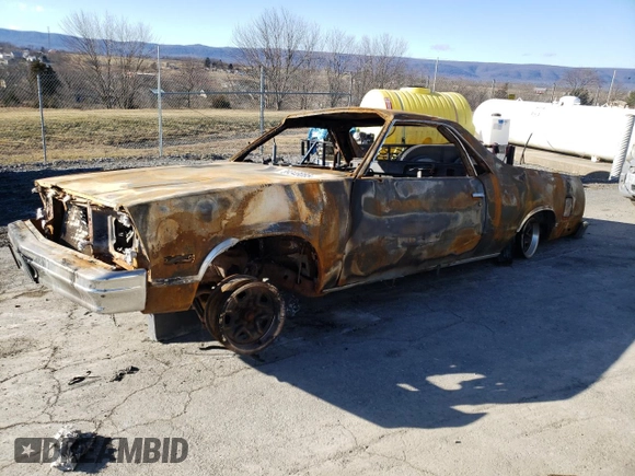 1986 Chevrolet El Camino z VIN 3GCCW80Z0GS917385, wystawiony jako Copart lot #89348085 z przebiegiem Nie podano mil oraz Szkoda całkowita • Salvage title. Historia ofert i sprzedaży dostępna na DreamBid. Obrazek 1.