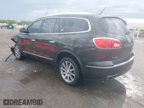 2014 Buick Enclave Leather with VIN 5GAKRBKD3EJ145904, listed as a IAAI auction lot 42019795 with 156,726 mi miles and . Bid and sale history available at DreamBid. Image 3.