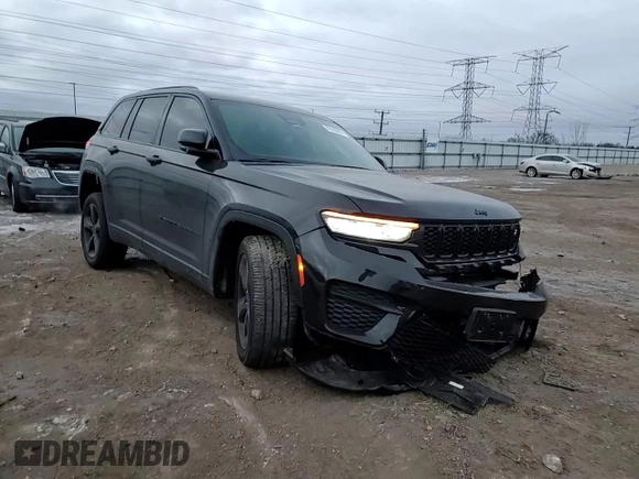 2024 Jeep Grand Cherokee Altitude X with VIN 1C4RJHAG8RC679784, listed as a Copart auction lot 86360694 with 13,018 mi miles and Salvage title. Bid and sale history available at DreamBid. Image 10.