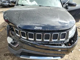 2020 Jeep Compass Limited with VIN 3C4NJDCB2LT196733, listed as a Copart auction lot 53106625 with 128,783 mi miles and Clean title. Bid and sale history available at DreamBid. Image 12.