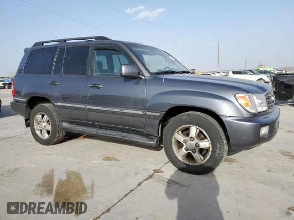 2006 Toyota Land Cruiser z VIN JTEHT05JX62090519, wystawiony jako Copart lot #48316775 z przebiegiem 144 244 mil mil oraz Czysty tytuł • Clean title. Historia ofert i sprzedaży dostępna na DreamBid. Obrazek 4.