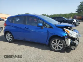 2014 Nissan Note SV with VIN 3N1CE2CP4EL354006, listed as a Copart auction lot 57035015 with Not provided miles and Salvage title. Bid and sale history available at DreamBid. Image 4.