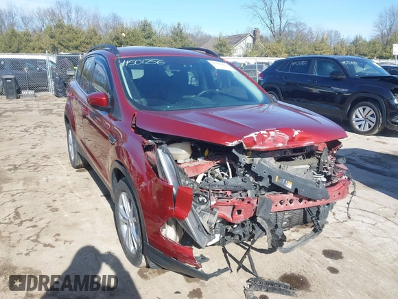 2019 Ford Escape SEL with VIN 1FMCU9HD9KUC01755, listed as a IAAI auction lot 41501256 with 79,402 mi miles. Bid and sale history available at carsss.com. Image 1.