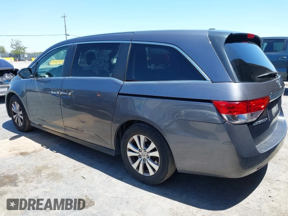 2016 Honda Odyssey EX-L z VIN 5FNRL5H62GB137747, wystawiony jako IAAI lot #42304557 z przebiegiem 202 056 mil mil oraz . Historia ofert i sprzedaży dostępna na DreamBid. Obrazek 6.