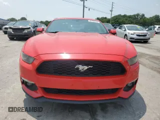 2015 Ford Mustang EcoBoost with VIN 1FA6P8TH7F5376556, listed as a Copart auction lot 59798195 with 91,649 mi miles and Salvage title. Bid and sale history available at DreamBid. Image 5.