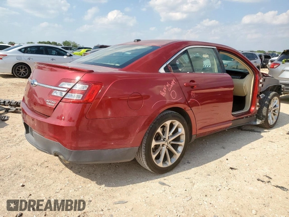 2013 Ford Taurus Limited with VIN 1FAHP2F82DG229404, listed as a Copart auction lot 57982925 with 75,355 mi miles and Salvage title. Bid and sale history available at DreamBid. Image 3.