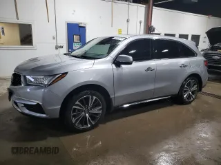 2020 Acura MDX w/Technology Pkg with VIN 5J8YD4H58LL020290, listed as a Copart auction lot 89012015 with 43,899 mi miles and Salvage Title. Bid and sale history available at carsss.com. Image 1.