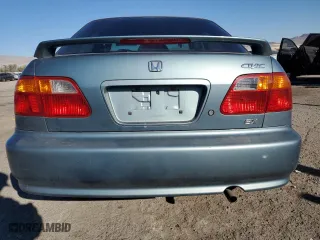 2000 Honda Civic EX with VIN 1HGEJ8644YL030870, listed as a Copart auction lot 83877424 with 155,495 mi miles and Salvage Title. Bid and sale history available at carsss.com. Image 6.