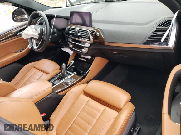 2020 BMW X4 xDrive30i with VIN 5UX2V1C06L9D08061, listed as a Copart auction lot 65619473 with 0 mi miles. Bid and sale history available at carsss.com. Image 8.