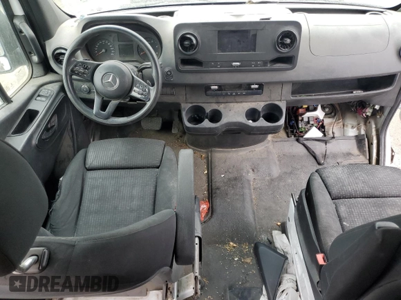 2020 Mercedes-Benz Sprinter Cargo with VIN W1W4ECHY6LT029878, listed as a Copart auction lot 46872134 with 101,066 mi miles and . Bid and sale history available at carsss.com. Image 8.