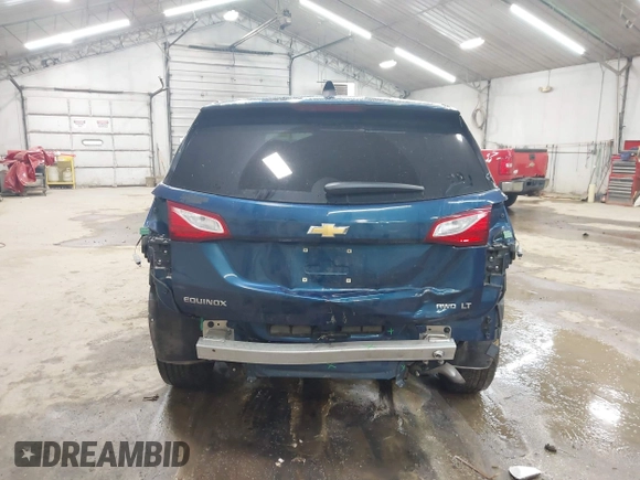 2019 Chevrolet Equinox LT with VIN 2GNAXUEV6K6298549, listed as a IAAI auction lot 42050786 with 43,870 mi miles and . Bid and sale history available at DreamBid. Image 16.