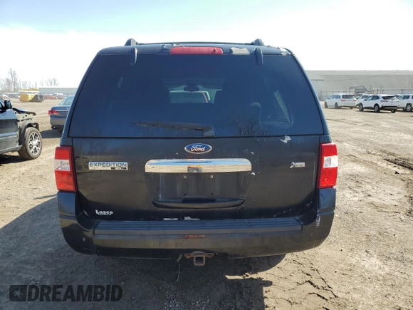 2011 Ford Expedition EL XLT with VIN 1FMJK1J59BEF15871, listed as a Copart auction lot 52569345 with 246,250 mi miles and Clean Title. Bid and sale history available at carsss.com. Image 6.