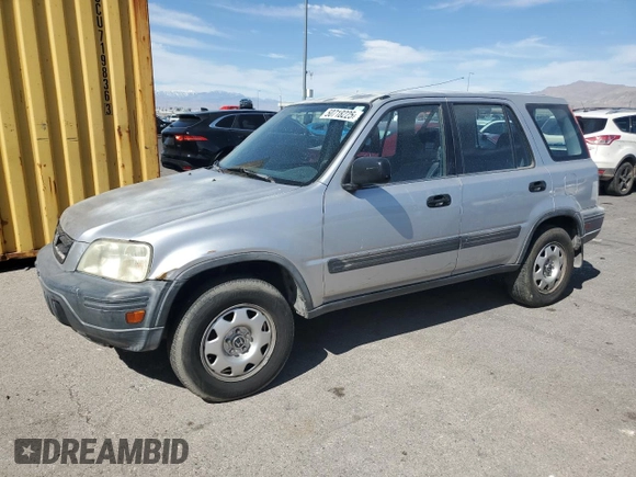 2001 Honda CR-V LX with VIN JHLRD18451C020742, listed as a Copart auction lot 50718225 with 222,594 mi miles and Salvage Title. Bid and sale history available at carsss.com. Image 1.