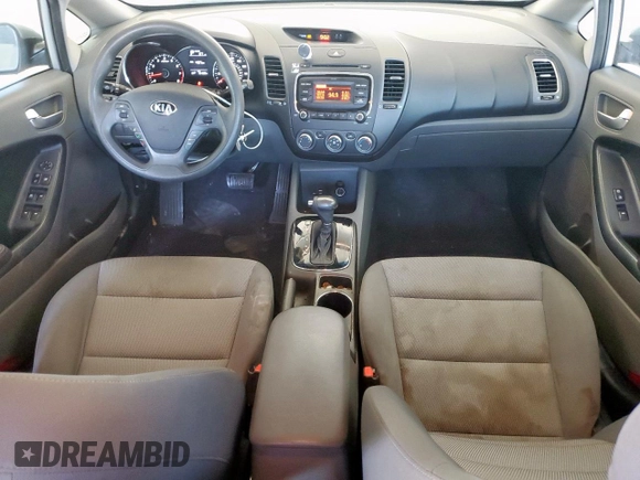 2017 Kia Forte LX with VIN 3KPFK4A77HE051280, listed as a Copart auction lot 52871635 with 161,656 mi miles and Clean Title. Bid and sale history available at carsss.com. Image 8.