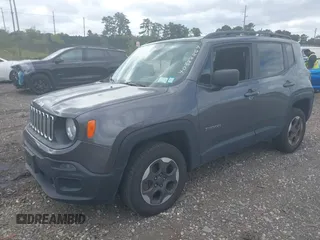 2016 Jeep Renegade Sport with VIN ZACCJBAT9GPE18687, listed as a IAAI auction lot 40388867 with 94,977 mi miles and . Bid and sale history available at DreamBid. Image 2.