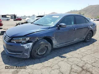 2015 Volkswagen Passat Wolfsburg Edition with VIN 1VWAT7A37FC107712, listed as a Copart auction lot 56051365 with 87,451 mi miles and Salvage title. Bid and sale history available at DreamBid. Image 1.