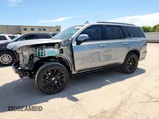 2023 Cadillac Escalade 4WD Sport Platinum with VIN 1GYS4GKL2PR330199, listed as a Copart auction lot 66476765 with 19,303 mi miles and Salvage title. Bid and sale history available at DreamBid. Image 1.