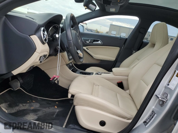 2018 Mercedes-Benz CLA 250 with VIN WDDSJ4EB1JN640283, listed as a Copart auction lot 79945943 with 65,326 mi miles and . Bid and sale history available at DreamBid. Image 7.
