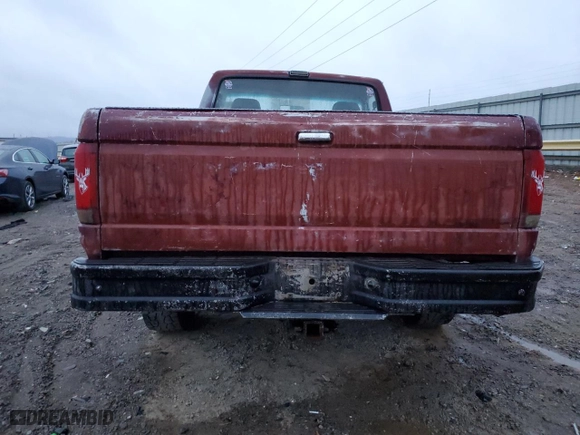 1993 Ford Pickup with VIN 1FTEF14Y8PNA72930, listed as a Copart auction lot 83403404 with 185,178 mi miles and Salvage Title. Bid and sale history available at carsss.com. Image 6.