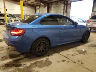 2017 BMW 2 Series 230i xDrive with VIN WBA2H9C32H7A25822, listed as a Copart auction lot 88751265 with 50,349 mi miles and Salvage Title. Bid and sale history available at carsss.com. Image 3.