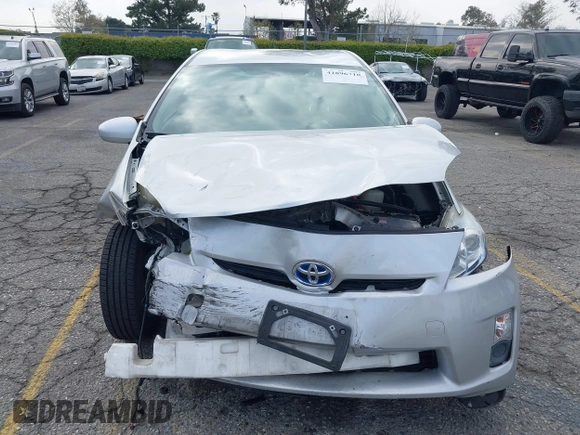 2010 Toyota Prius II with VIN JTDKN3DU7A0230967, listed as a IAAI auction lot 41896710 with 103,451 mi miles. Bid and sale history available at carsss.com. Image 12.