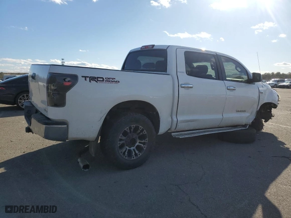 2007 Toyota Tundra LTD with VIN 5TBDV58127S478529, listed as a Copart auction lot 45051605 with 244,106 mi miles and Salvage Title. Bid and sale history available at carsss.com. Image 3.