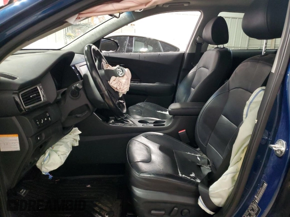 2018 Kia Niro Touring with VIN KNDCE3LC9J5148366, listed as a Copart auction lot 41485985 with 0 mi miles and Salvage Title. Bid and sale history available at carsss.com. Image 7.