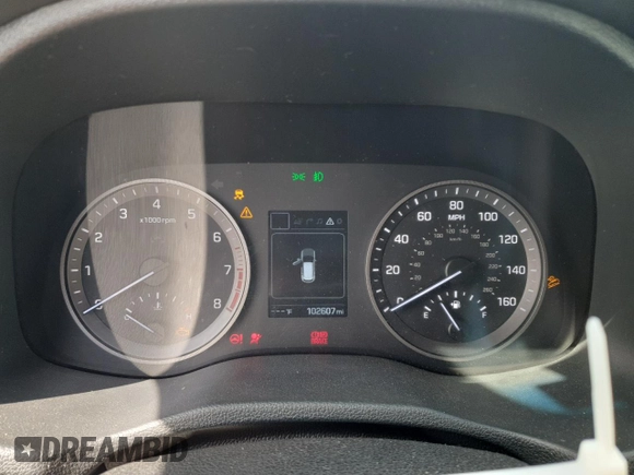 2017 Hyundai Tucson Sport with VIN KM8J3CA25HU310531, listed as a Copart auction lot 51484795 with 102,607 mi miles and Salvage Title. Bid and sale history available at DreamBid. Image 9.