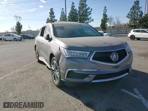 2020 Acura MDX w/Technology Pkg with VIN 5J8YD3H5XLL003940, listed as a Copart auction lot 66971654 with 0 mi miles and Salvage Title. Bid and sale history available at carsss.com. Image 11.