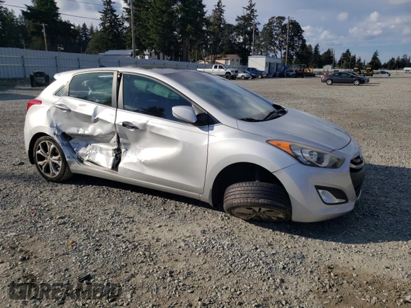 2013 Hyundai Elantra GT with VIN KMHD35LE0DU090760, listed as a Copart auction lot 72774434 with 119,962 mi miles and Salvage Title. Bid and sale history available at carsss.com. Image 4.