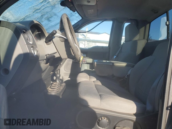 2007 Ford F-150 XL with VIN 1FTRF14WX7KC90255, listed as a Copart auction lot 41750525 with 182,655 mi miles and Salvage title. Bid and sale history available at DreamBid. Image 7.