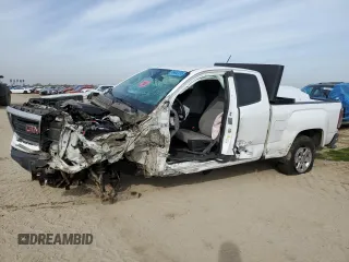 2019 GMC Canyon 2WD Elevation Standard z VIN 1GTH5BEN6K1200866, wystawiony jako Copart lot #46680455 z przebiegiem 136 618 mil mil oraz Szkody całkowita. Historia ofert i sprzedaży dostępna na DreamBid. Obrazek 1.