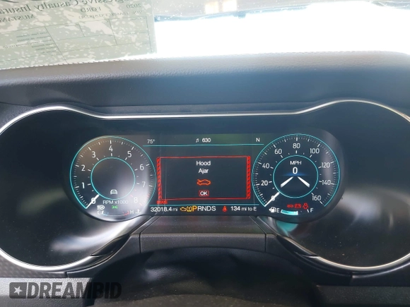 2020 Ford Mustang GT z VIN 1FA6P8CFXL5182243, wystawiony jako IAAI lot #42639313 z przebiegiem 32 018 mil mil oraz . Historia ofert i sprzedaży dostępna na DreamBid. Obrazek 7.