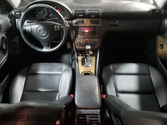 2007 Mercedes-Benz C 230 Sport with VIN WDBRF52H67F896266, listed as a Copart auction lot 45131425 with 96,206 mi miles and Salvage Title. Bid and sale history available at DreamBid. Image 8.
