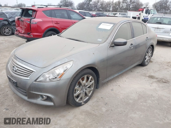 2013 Infiniti G37 Journey with VIN JN1CV6AP9DM716376, listed as a IAAI auction lot 41534497 with 73,994 mi miles and . Bid and sale history available at DreamBid. Image 2.