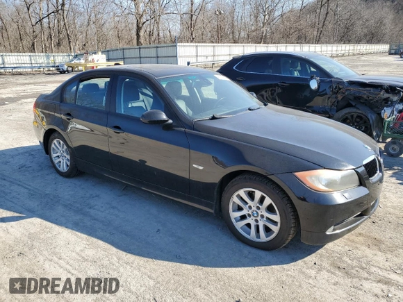 2006 BMW 3 Series 325xi with VIN WBAVD13526KT79858, listed as a Copart auction lot 47515895 with 188,099 mi miles and Clean Title. Bid and sale history available at carsss.com. Image 4.