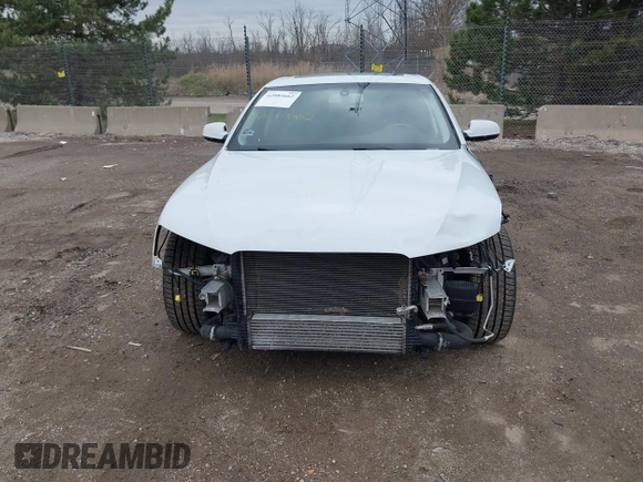 2016 Audi A4 Premium Plus with VIN WAUFFAFLXGN015633, listed as a IAAI auction lot 42084662 with 82,572 mi miles. Bid and sale history available at carsss.com. Image 12.