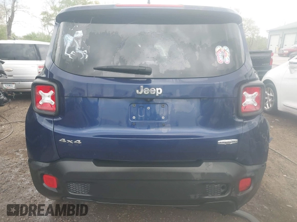 2017 Jeep Renegade Altitude with VIN ZACCJBBB0HPF03019, listed as a IAAI auction lot 42143122 with 173,218 mi miles and . Bid and sale history available at DreamBid. Image 17.