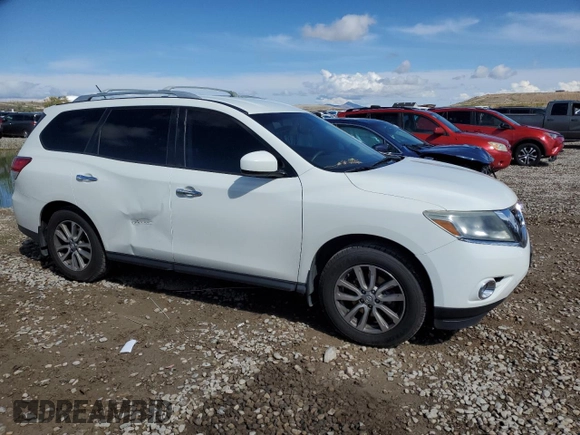 2015 Nissan Pathfinder SV with VIN 5N1AR2MM2FC706716, listed as a Copart auction lot 54173455 with 178,725 mi miles and Salvage title. Bid and sale history available at DreamBid. Image 4.