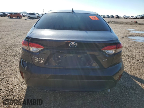 2021 Toyota Corolla LE with VIN JTDEPMAE5MJ129080, listed as a Copart auction lot 86690424 with 56,201 mi miles and Clean Title. Bid and sale history available at carsss.com. Image 6.