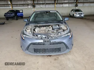 2020 Toyota Corolla L with VIN JTDDPRAE2LJ079455, listed as a Copart auction lot 48621015 with 90,646 mi miles and Salvage Title. Bid and sale history available at carsss.com. Image 5.