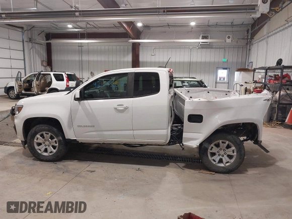 2022 Chevrolet Colorado 4WD LT with VIN 1GCHTCEAXN1115994, listed as a IAAI auction lot 42159207 with 59,856 mi miles and . Bid and sale history available at DreamBid. Image 14.