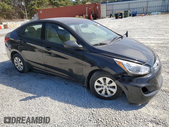 2017 Hyundai Accent SE with VIN KMHCT4AE6HU340758, listed as a Copart auction lot 47438905 with 168,237 mi miles and Salvage Title. Bid and sale history available at carsss.com. Image 4.