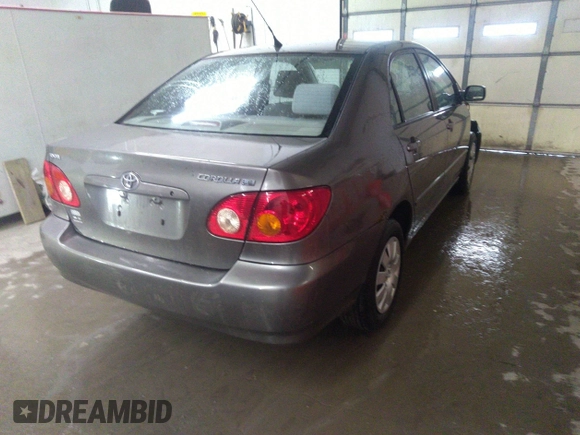 2004 Toyota Corolla CE with VIN 1NXBR32E14Z204650, listed as a IAAI auction lot 41710452 with 168,099 mi miles. Bid and sale history available at carsss.com. Image 4.