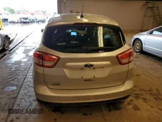 2017 Ford C-Max Energi Titanium with VIN 1FADP5FU7HL102237, listed as a Copart auction lot 57036184 with 68,070 mi miles and Salvage Title. Bid and sale history available at carsss.com. Image 6.