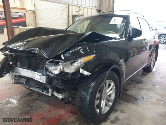 2010 Infiniti FX35 with VIN JN8AS1MU4AM800056, listed as a IAAI auction lot 40888772 with 1 mi miles. Bid and sale history available at carsss.com. Image 17.