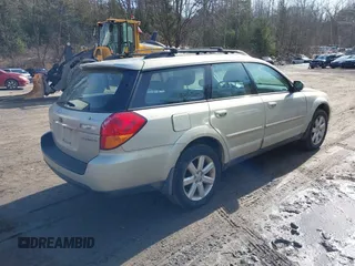 2006 Subaru Legacy Outback Limited with VIN 4S4BP62C067324740, listed as a IAAI auction lot 41786011 with 180,276 mi miles and . Bid and sale history available at DreamBid. Image 4.