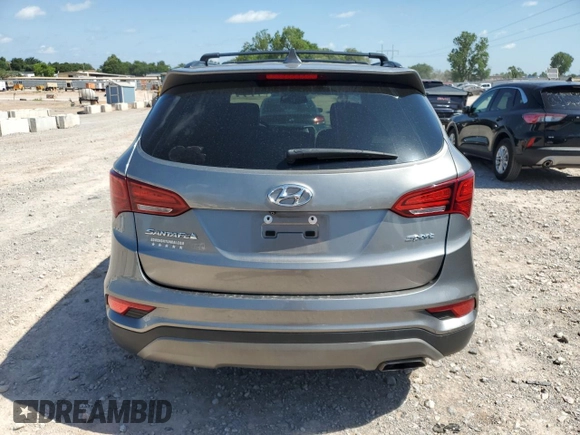 2018 Hyundai Santa Fe 2.4L with VIN 5NMZU3LB0JH065524, listed as a Copart auction lot 61853205 with 79,685 mi miles and Salvage title. Bid and sale history available at DreamBid. Image 6.